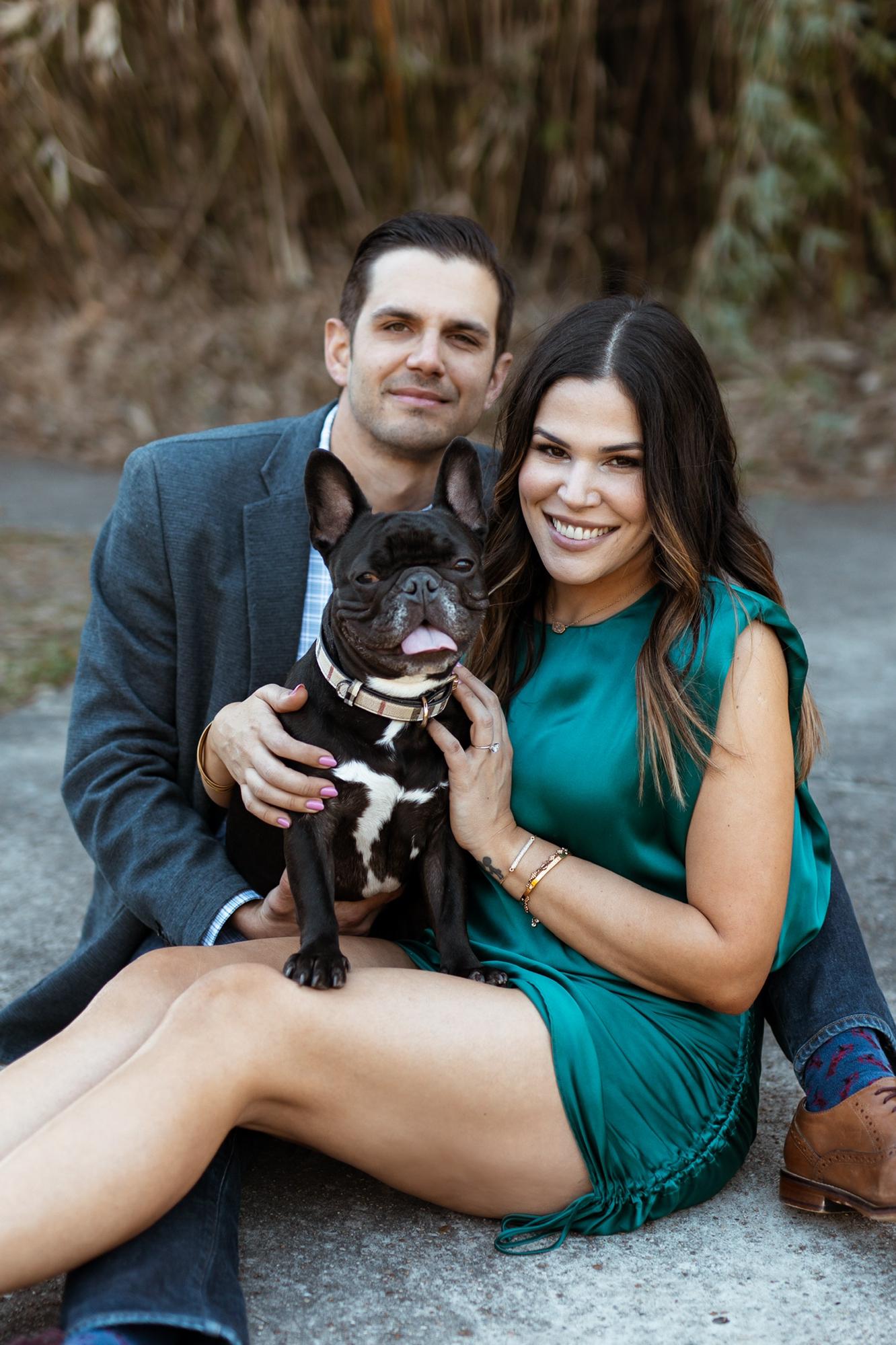Our little family! Not pictured: Declan the orange tabby.
