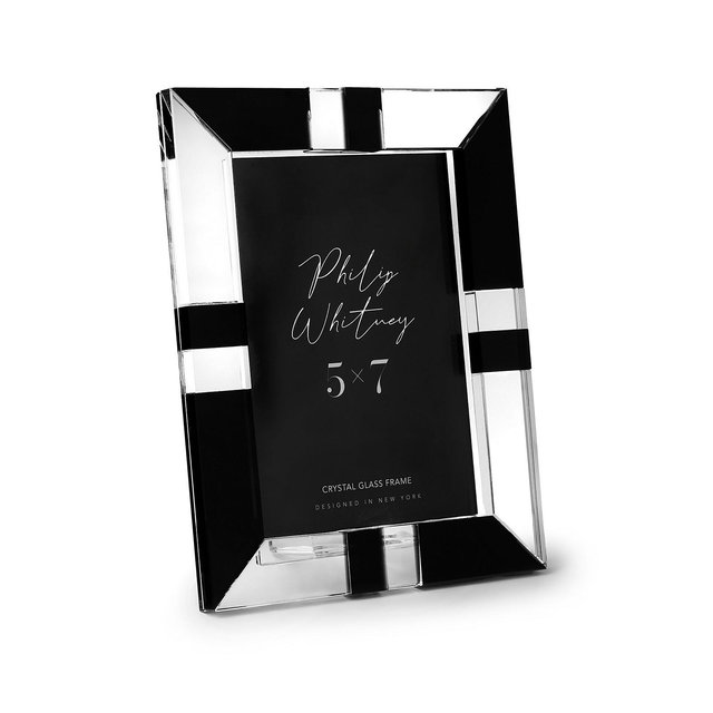 Philip Whitney Kitt Crystal Picture Frame, 5" x 7"