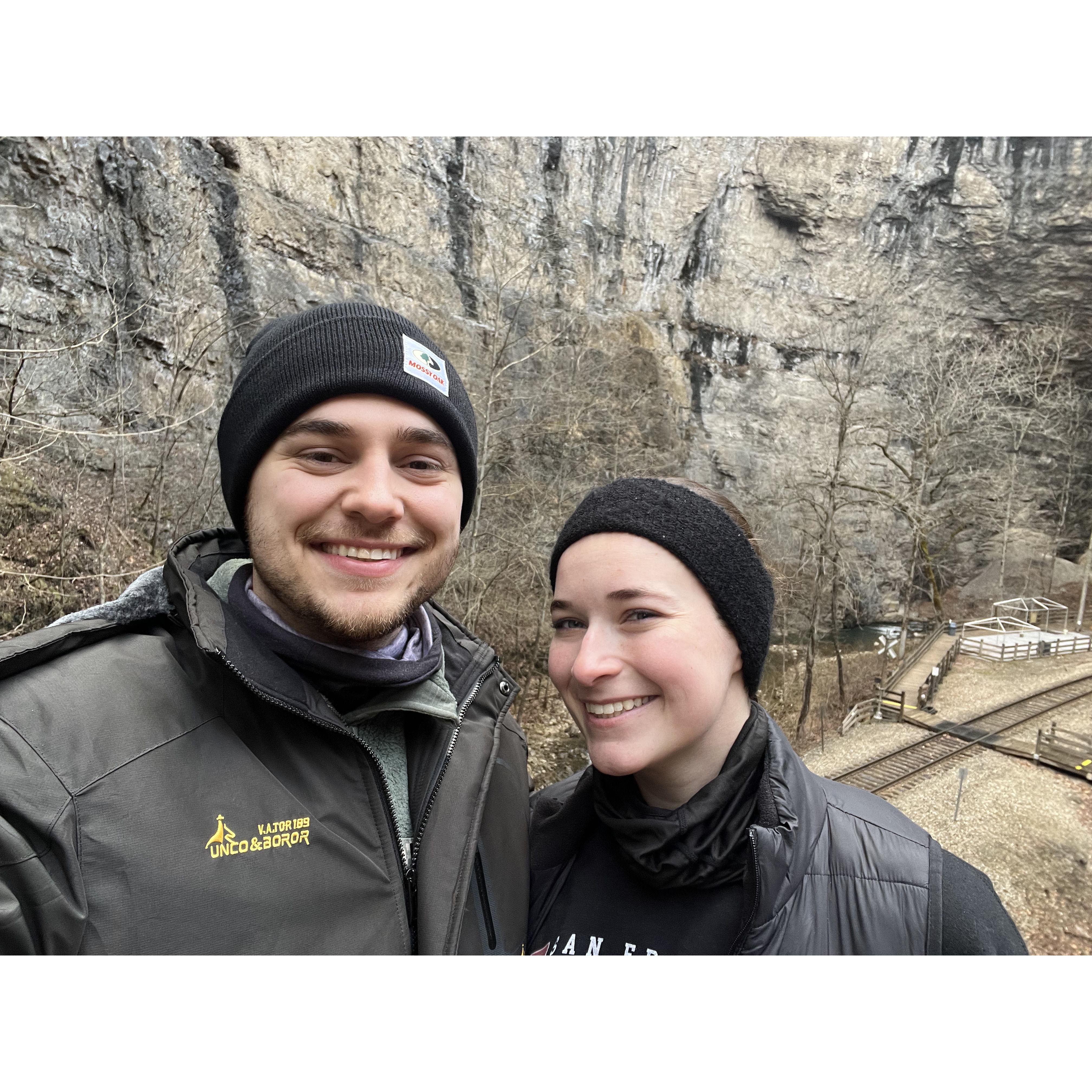 Very cold camping trip!