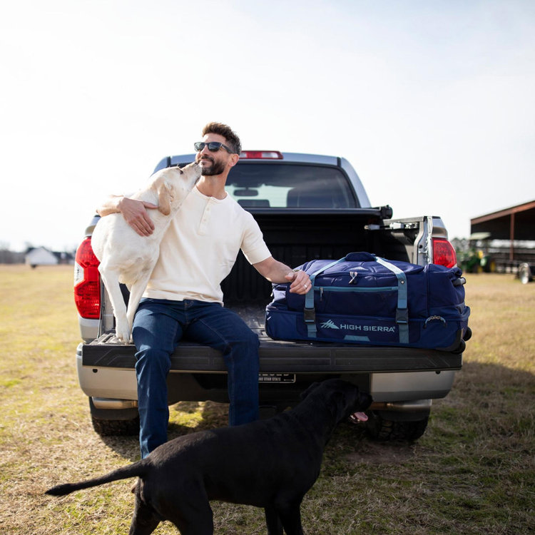 High Sierra, Fairlead 34 Drop Bottom Wheeled Duffel | Zola