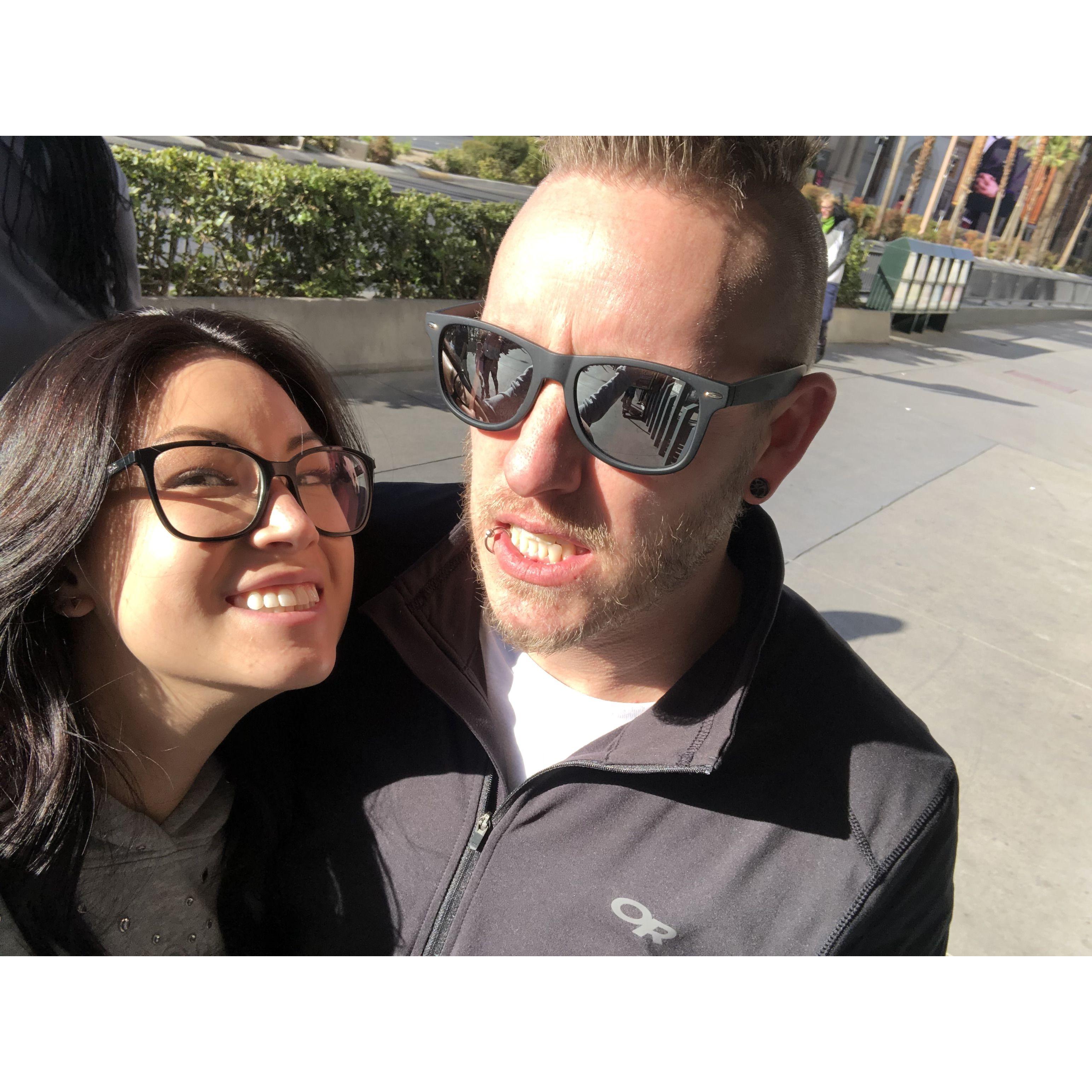 Convinced Erika to go to Vegas...