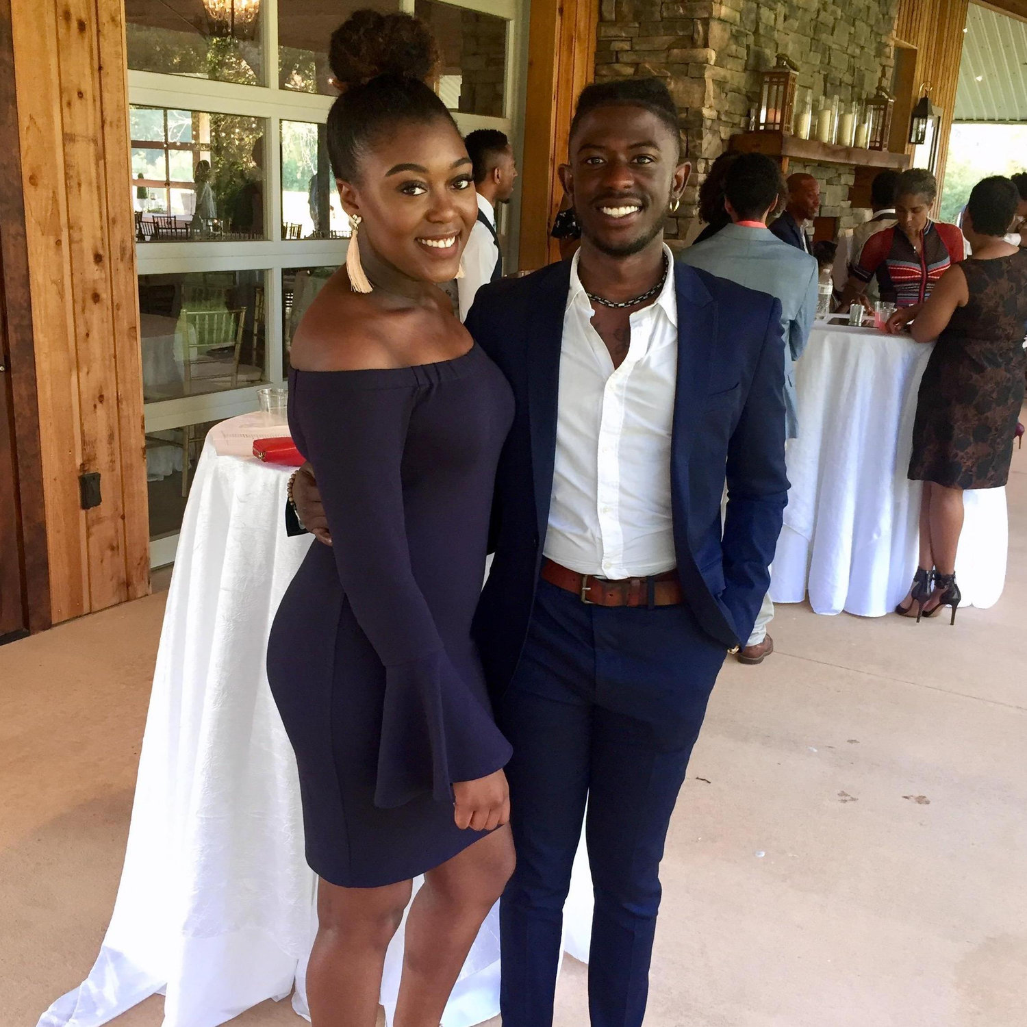 Celebrating love at my godsister/cousin's wedding