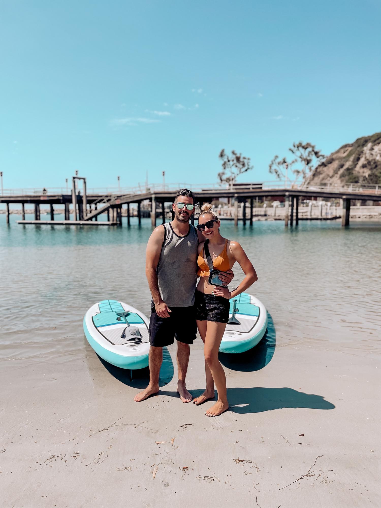 Paddle boarding the harbor!