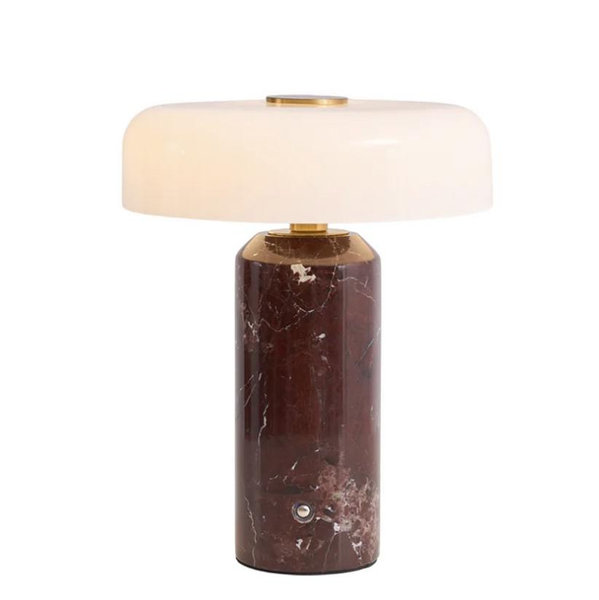 Lunara Marble Table Lamp (Built-in Battery)