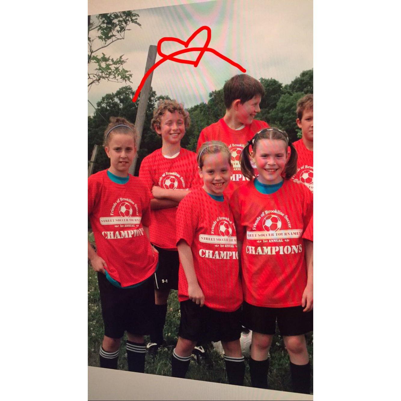 5th Grade Soccer Champions ! Featuring the Officiant Jonathan Grobstein