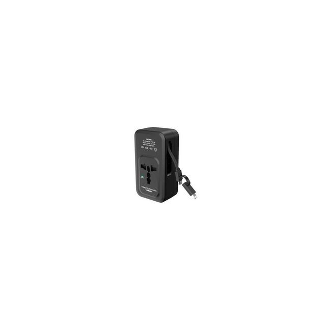 Travel Smart Does-It-All Adapter with Cables & USB-A & C Ports
