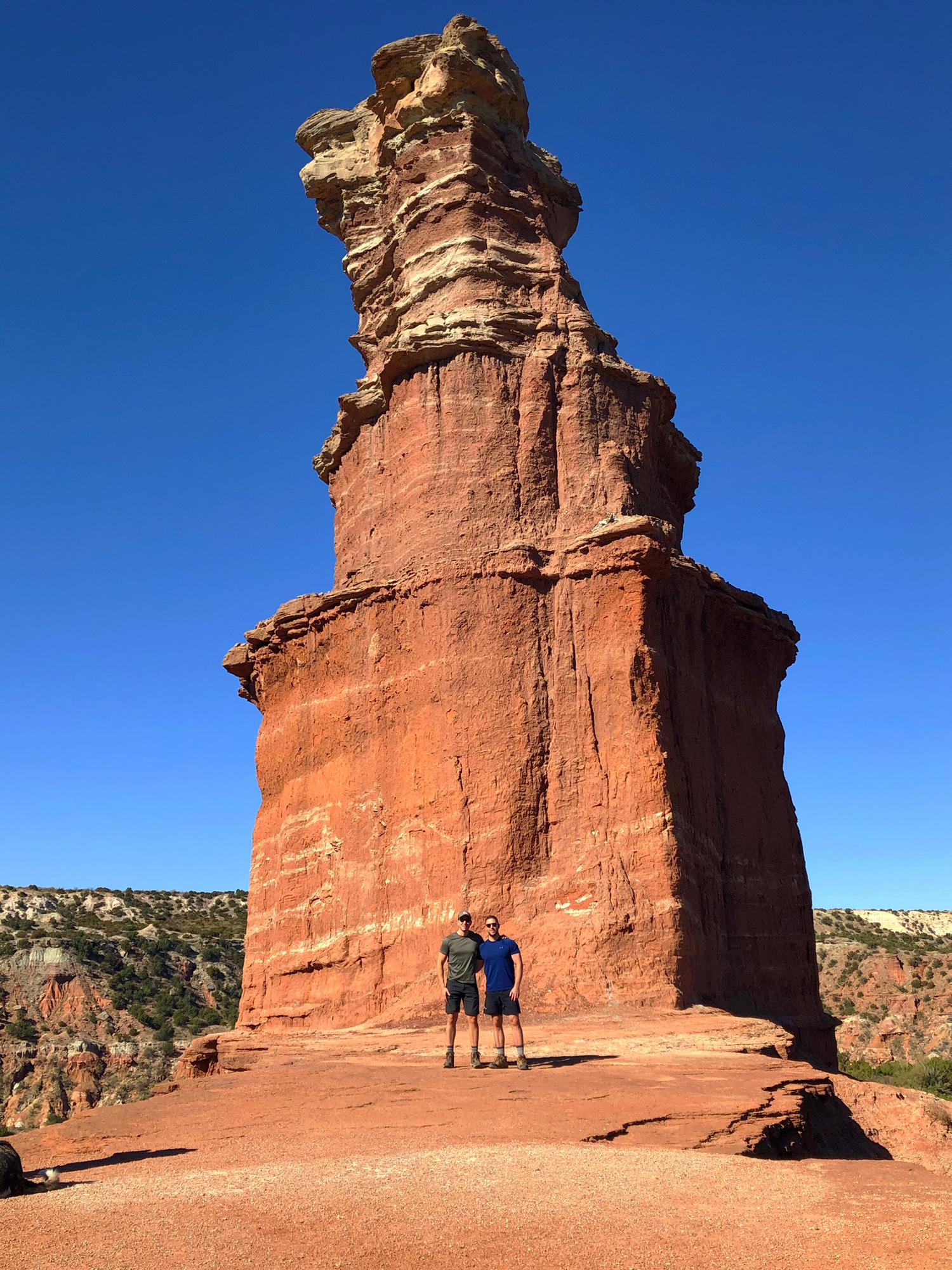 Hiking in Palo Duro Canyon