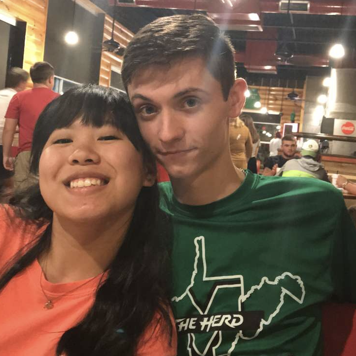 The first ever picture of Drew and I