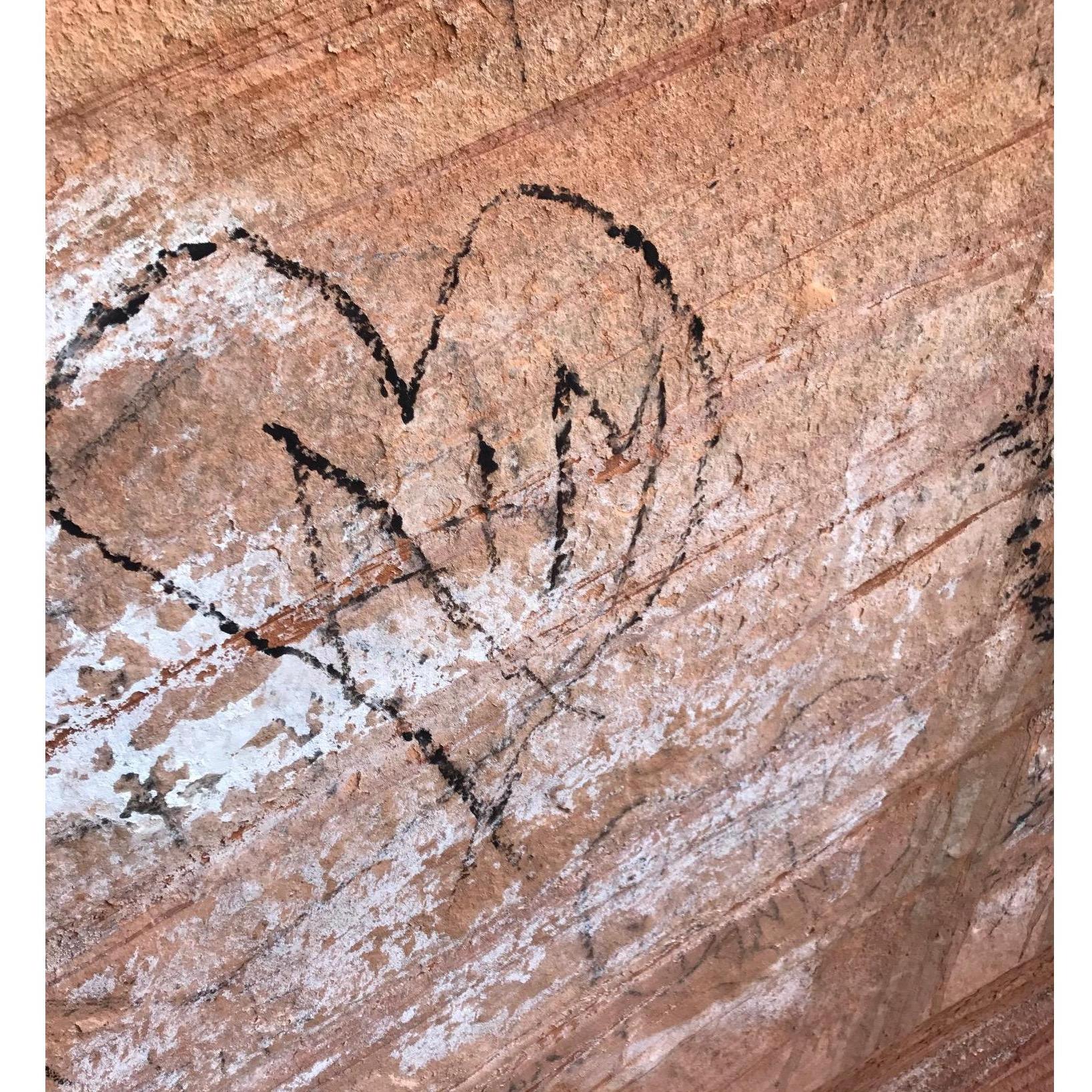 Canyon walls in Lake Powell, UT