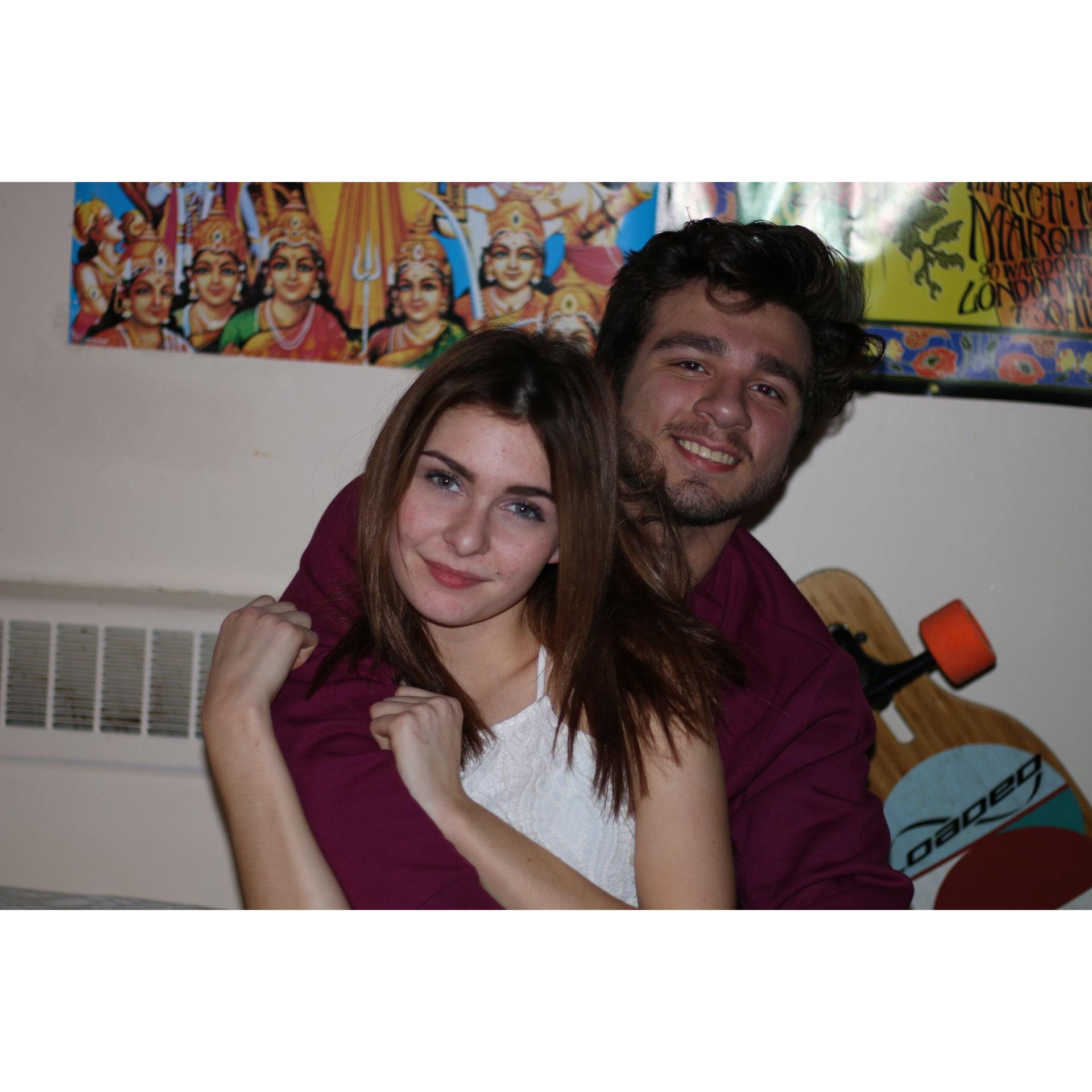 First photo ever taken of us as a couple-2017