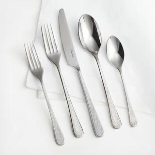 Iona Texture 5-Piece Flatware Set, Set of 4