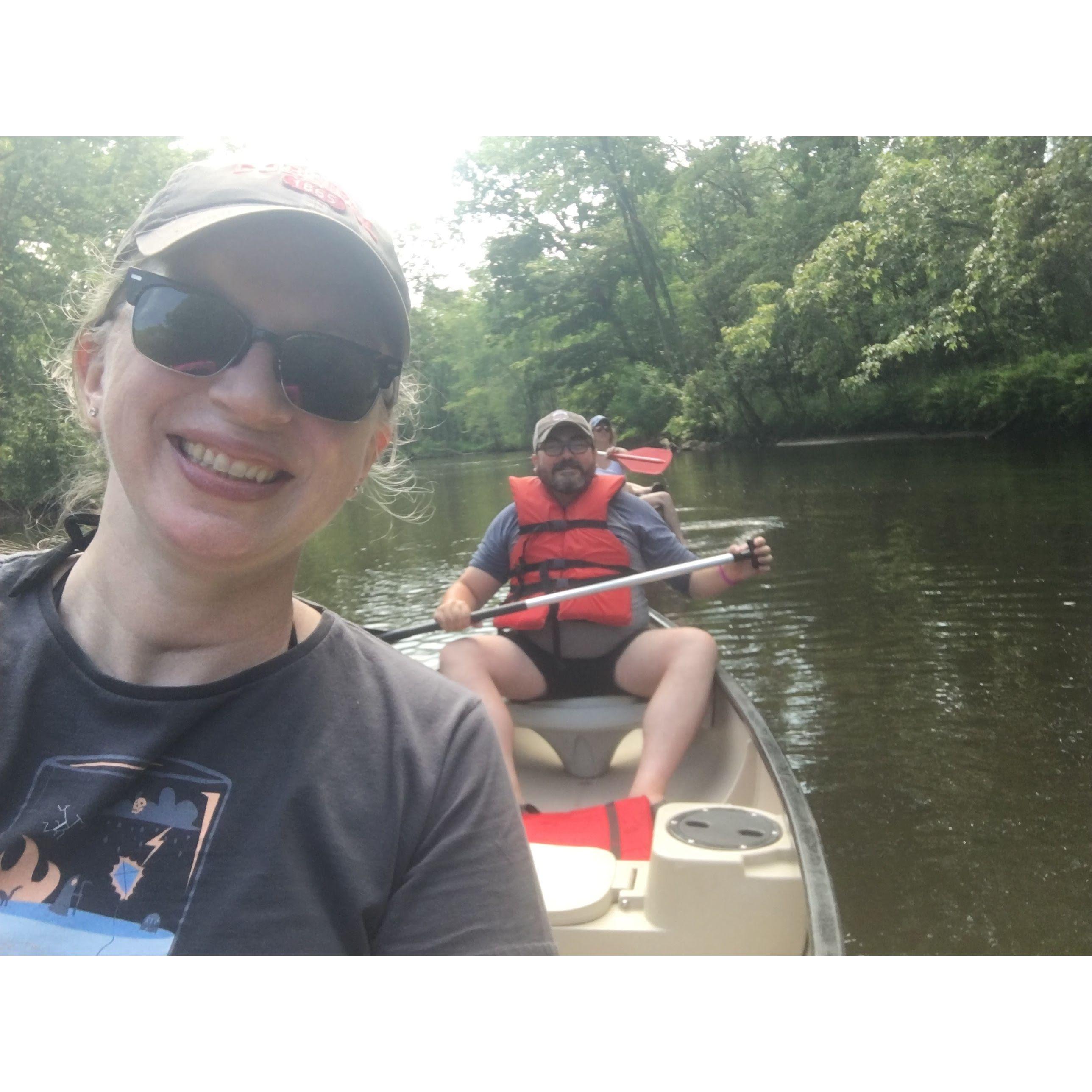 Canoeing the Pere Marquette River