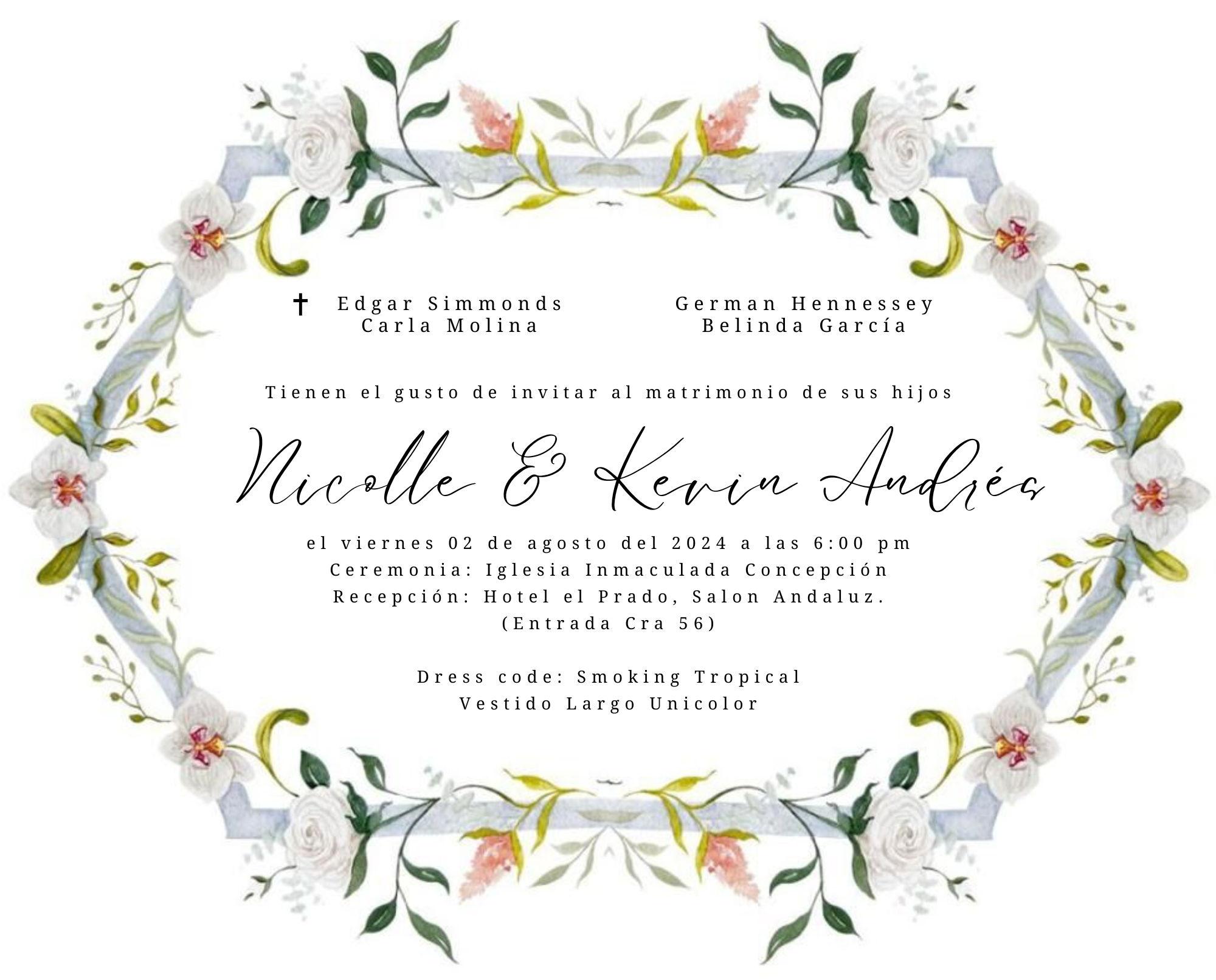 The Wedding Website of Nicolle Simmonds and Kevin Hennessey