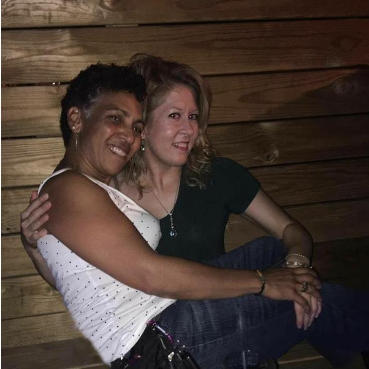 our second date with close friends. there was something special about Alicia. Billie didn't hold anyone on her lap in public.