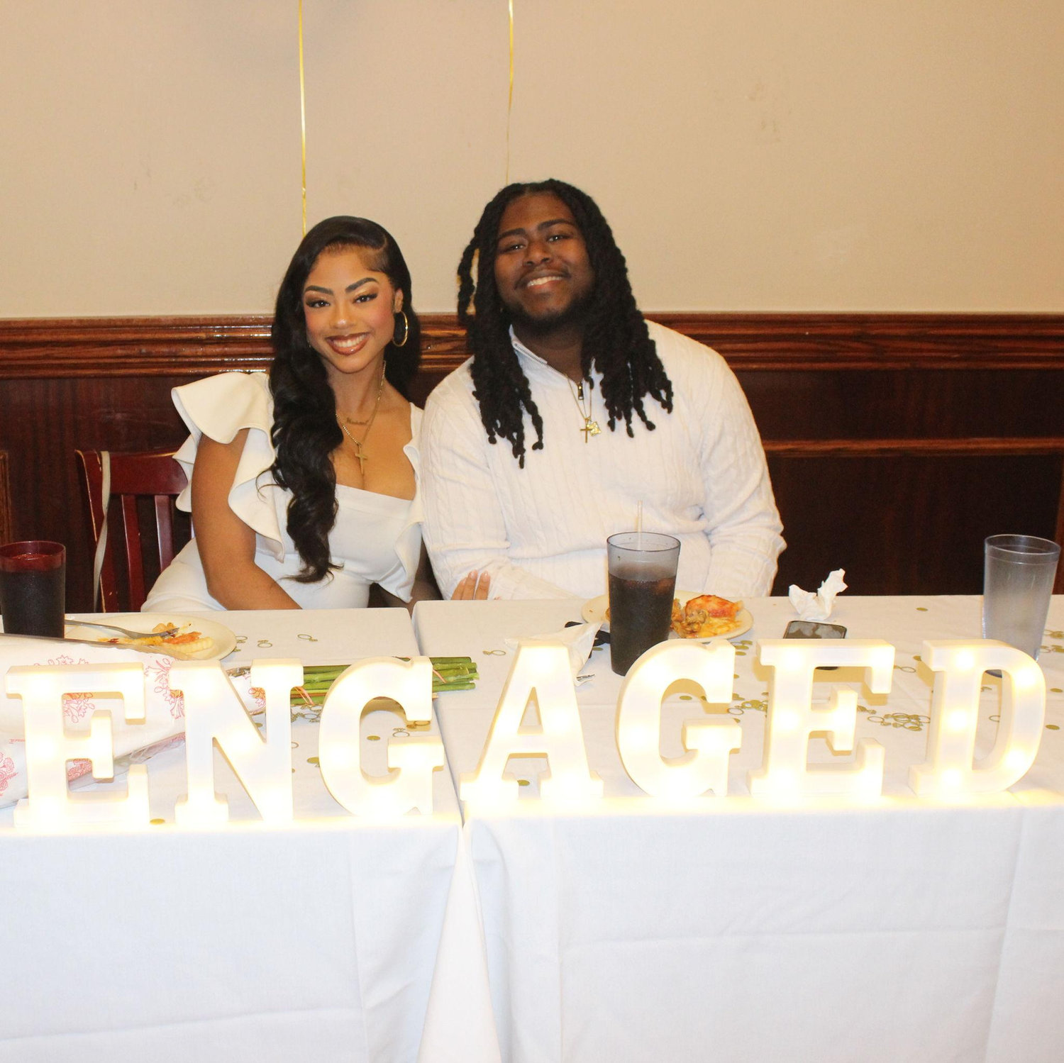 November 29, 2025, our engagement party!