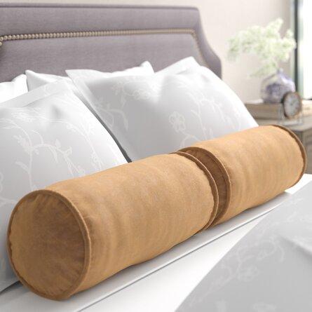 Ariauna Bolster Pillow, Saddle Brown