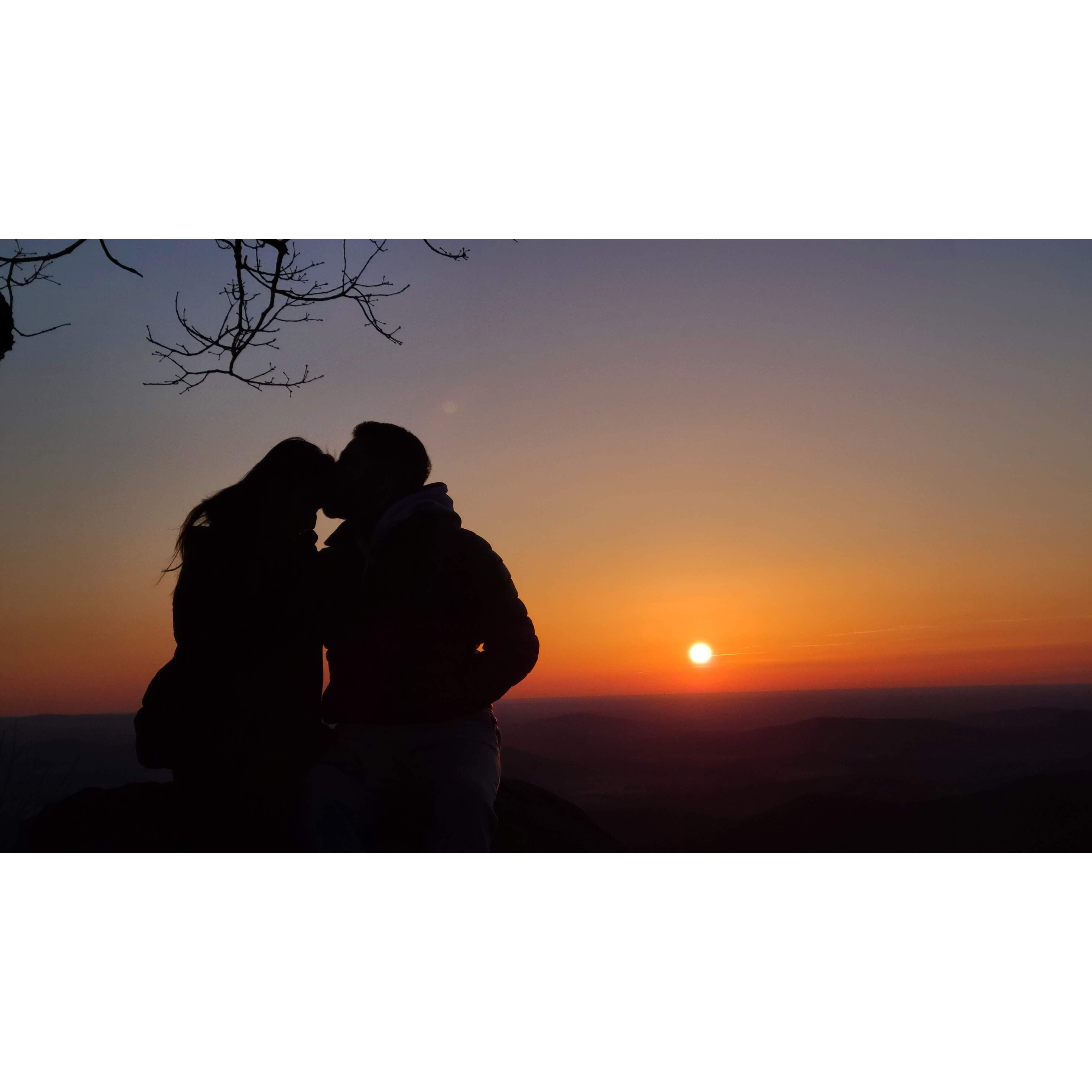 Okay, the same spot where Saswat proposed at sunset..
Only 4 years ago, we were here watching the sunrise, completely clueless.