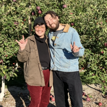 Apple picking at Parlee Farms