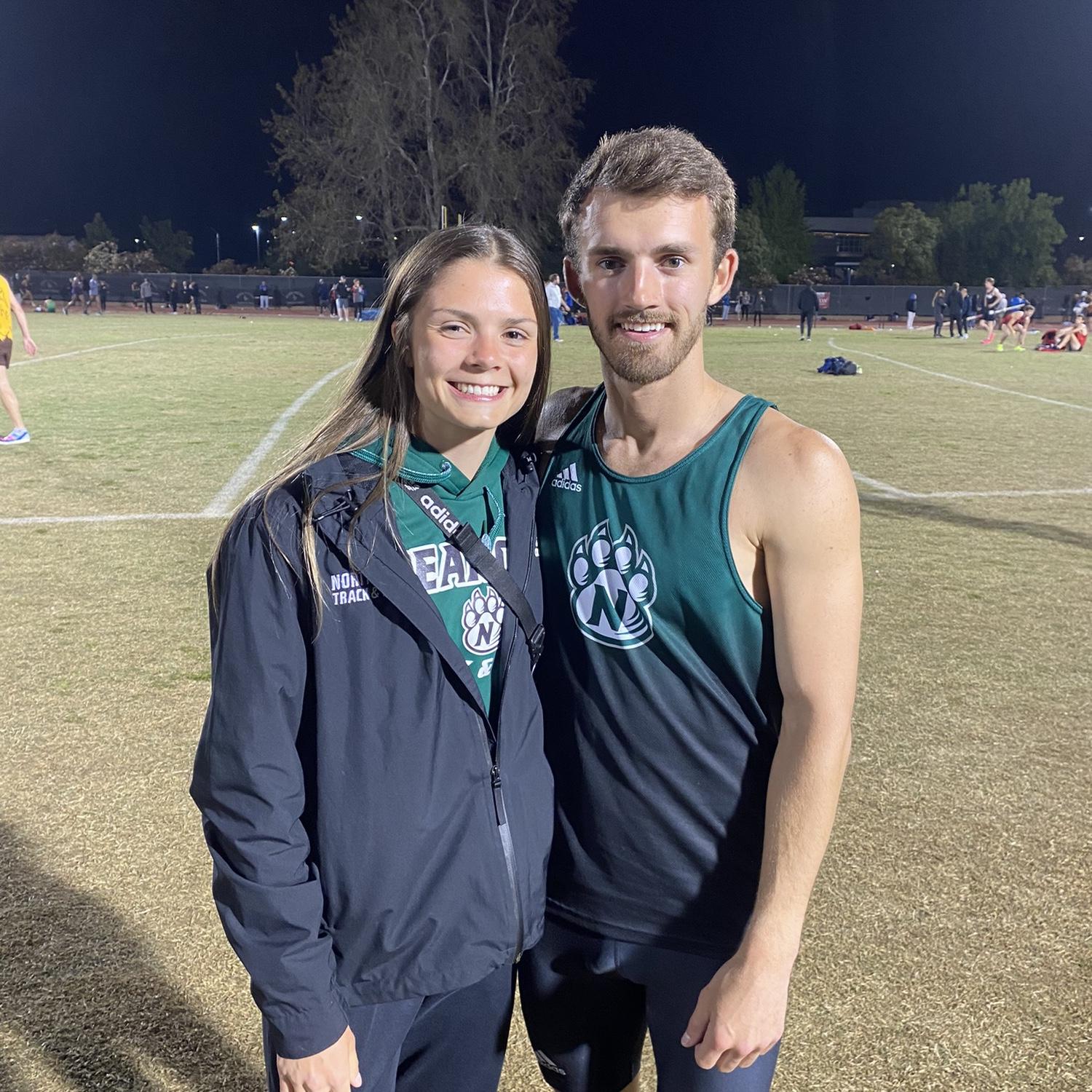 Cheering on Jake in California