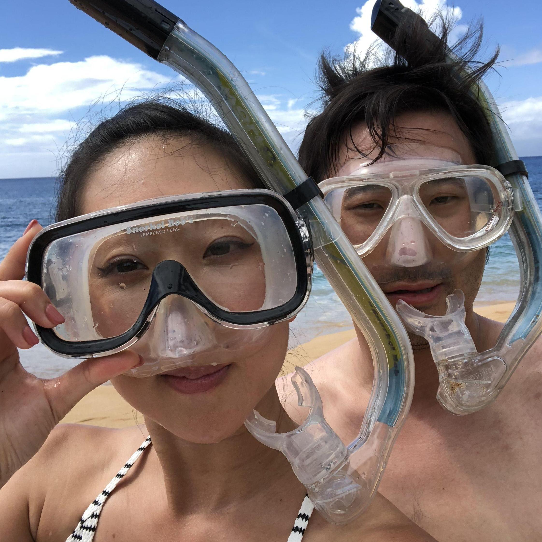 Searching for Honu in Maui, Hawaii 