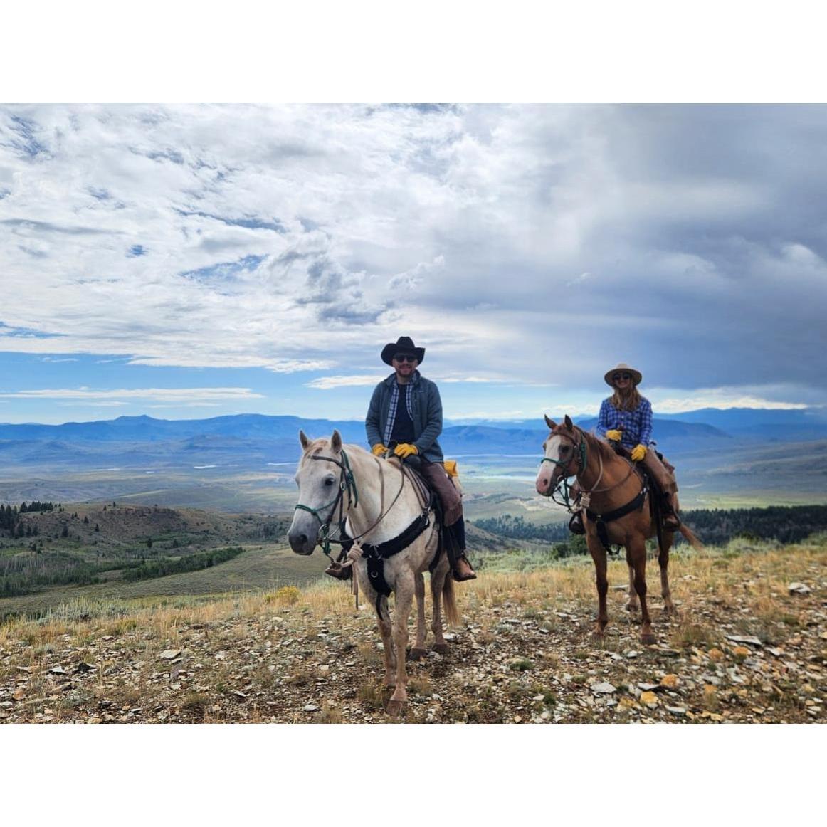 Dude ranch in the Rocky Mountains CO