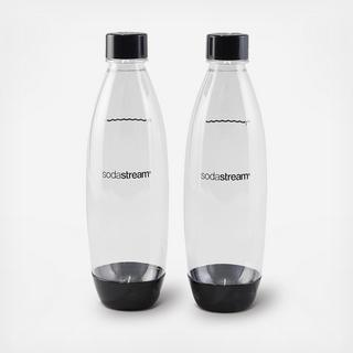 Slim Carbonating Bottle, Set of 2