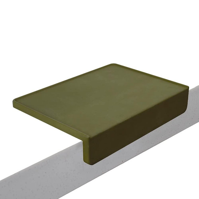 watchget Espresso Tamping Mat, Coffee Tamper Mat, Olive Silicone Food Grade Pad, 8Inch X 6Inch Coffee Tamp Station, Espresso Accessory, Waterproof and Heat Resistant