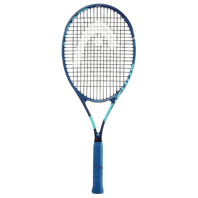 Head Metallix Attitude Elite Blue Tennis Racket - Pre-Strung Adult Tennis Racquet Lightweight - Midplus Headsize for Blend of Power and Control