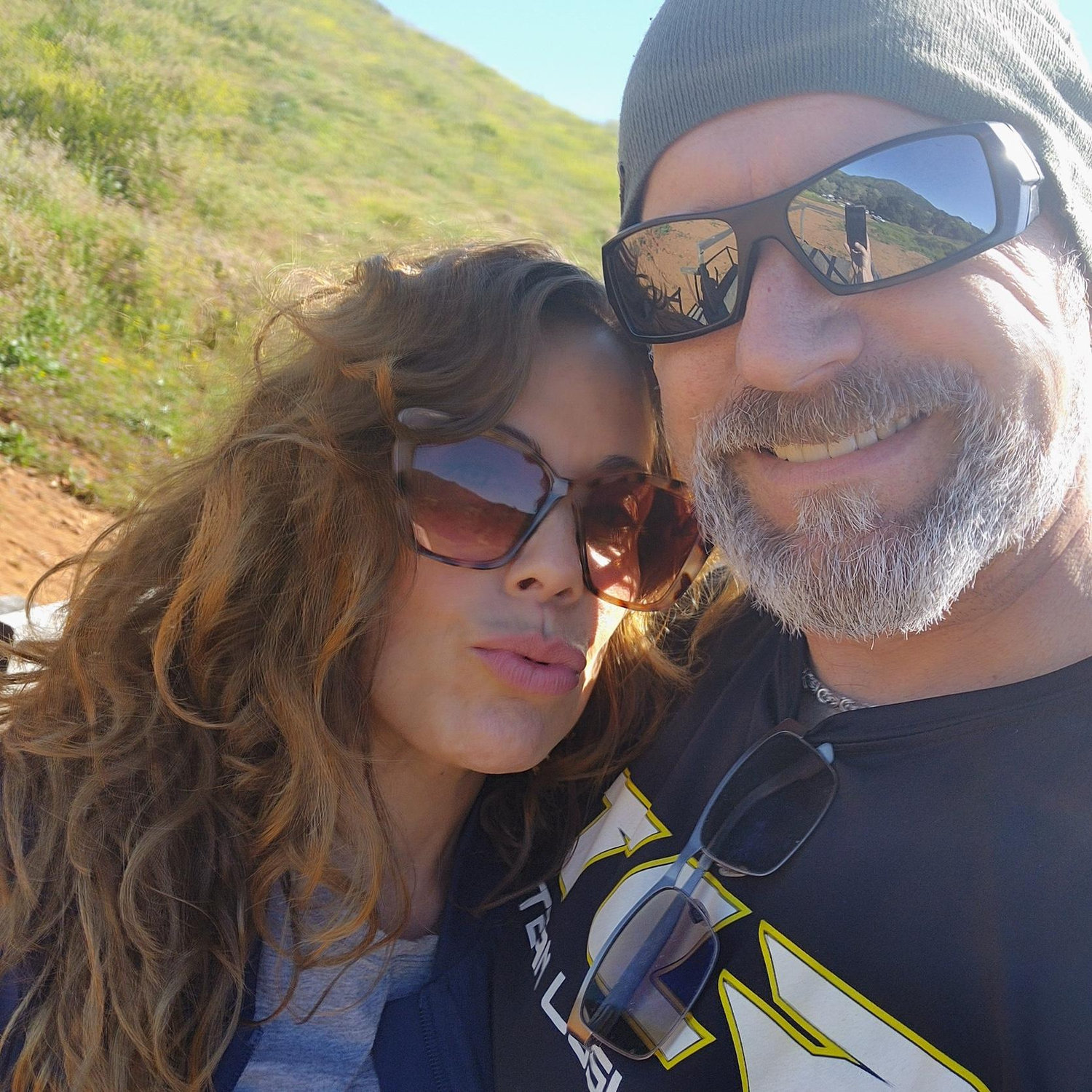 Anywhere with you, but only for a few when it’s races in the dirt.