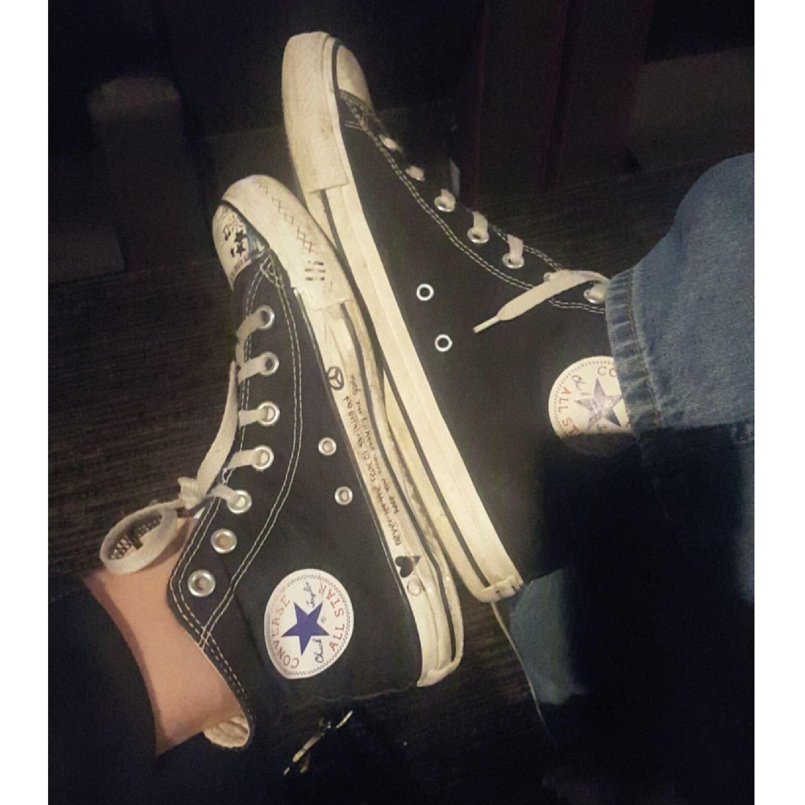 2016 - We found out we are both obsessed with converse...