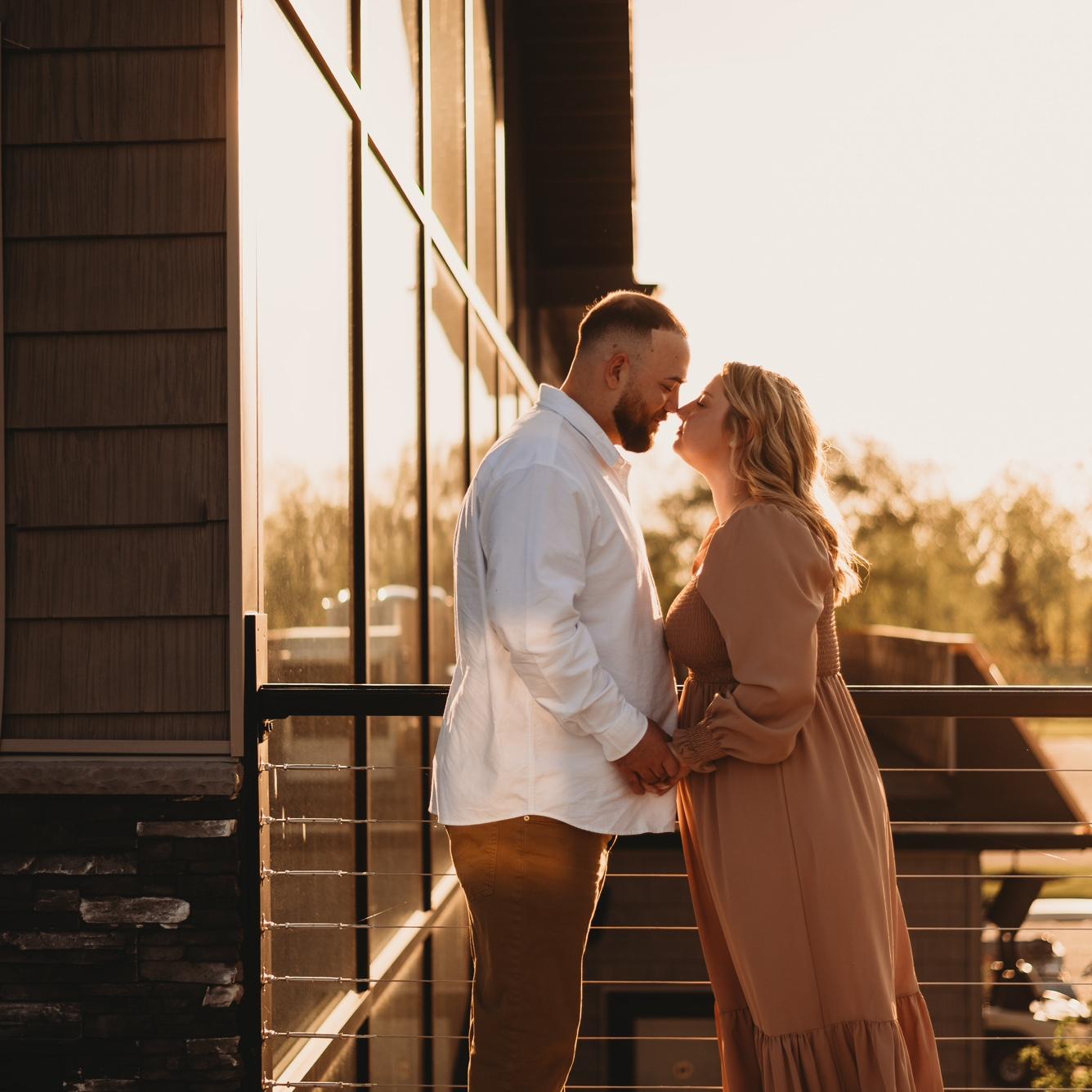 The engagement photo session 2/8