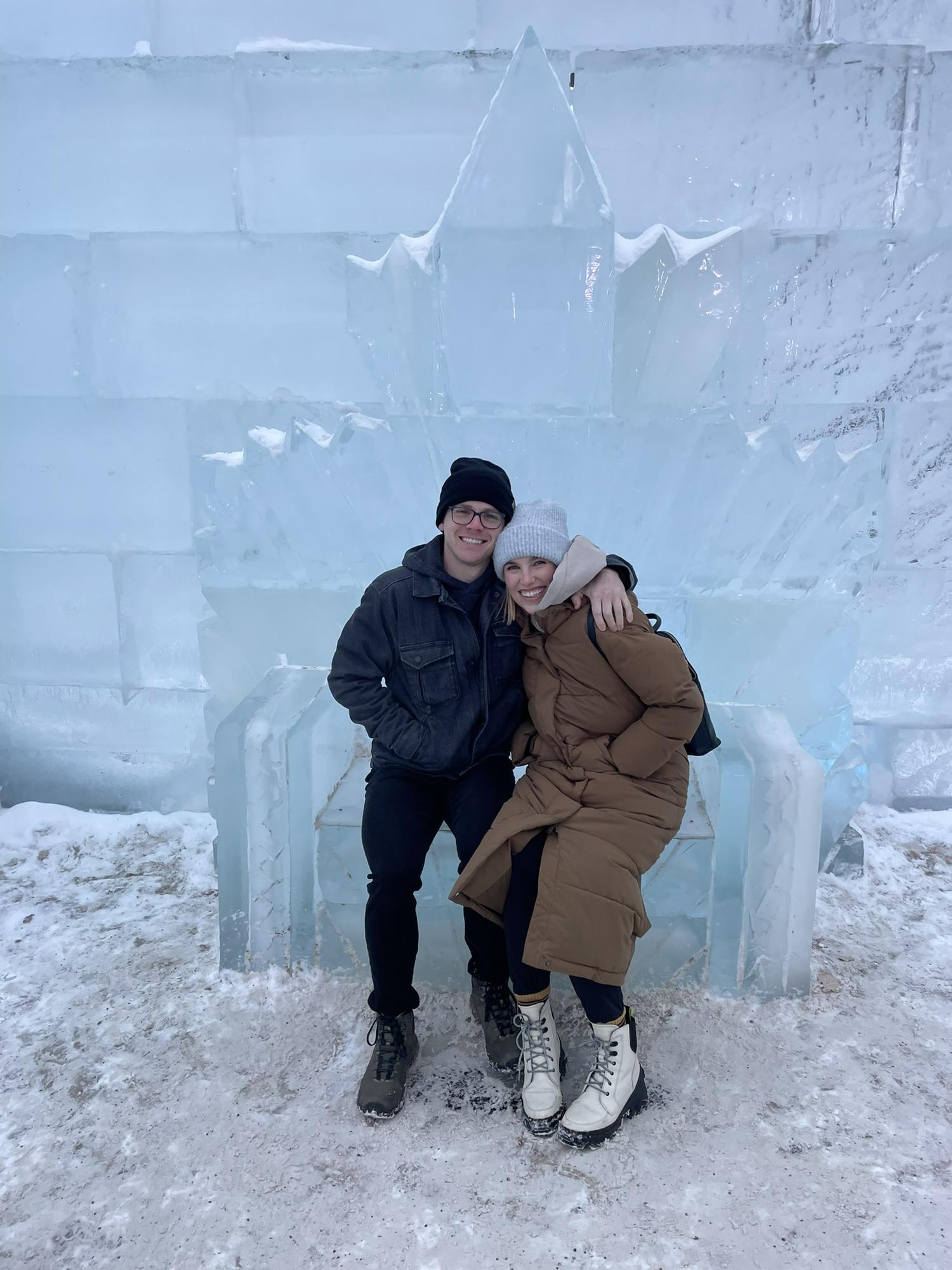 Braving the cold in Minnesota