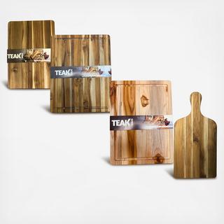 Edge Grain 4-Piece Marine Neo Cutting Board Set