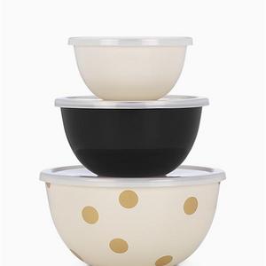 SET OF 3 SERVE AND STORE BOWLS