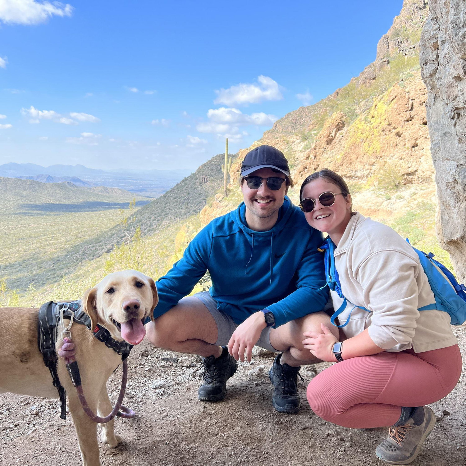 Sydney moved to Arizona in 2022. Thomas and Daisy moved to join her in 2023.