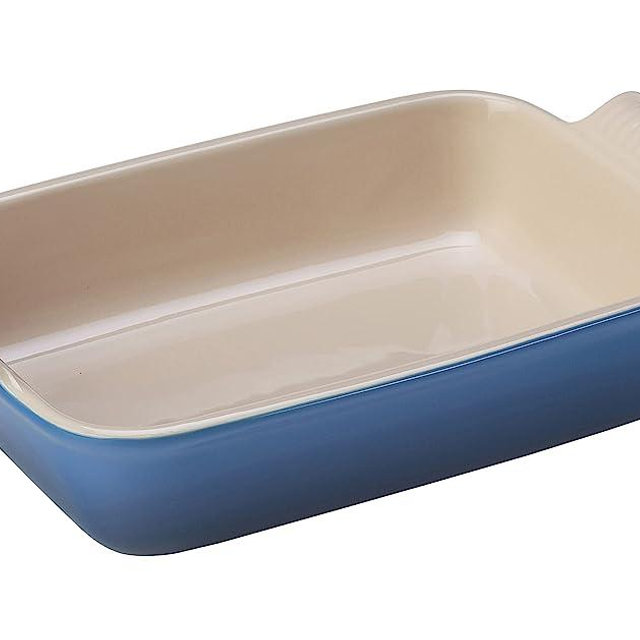 Le Creuset Stoneware Heritage Rectangular Dish, 2.5 qt. (10.5" x 7"), Marseille