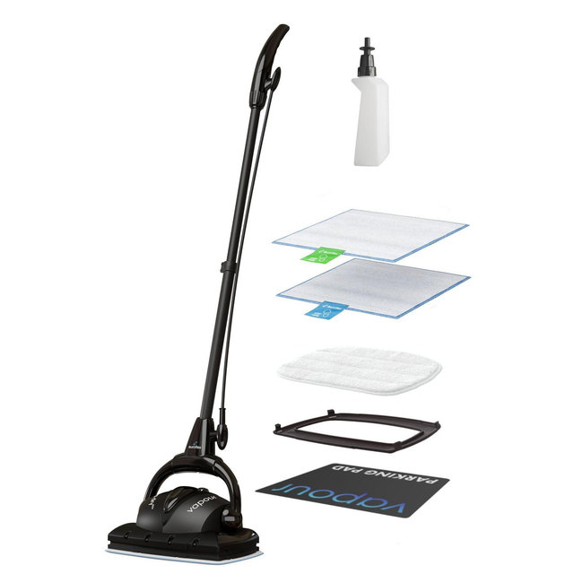 Euroflex Vapour 9-Piece Steam Mop with Ultra Dry Steam® Technology