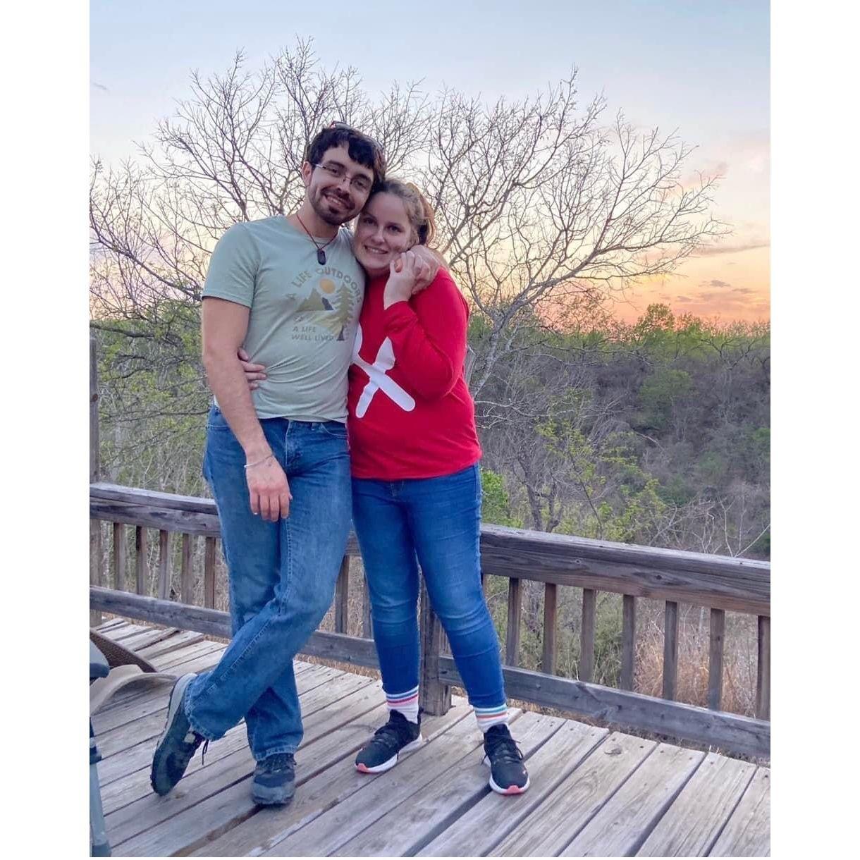 Garth's first time visiting Maher Frio River Ranch!