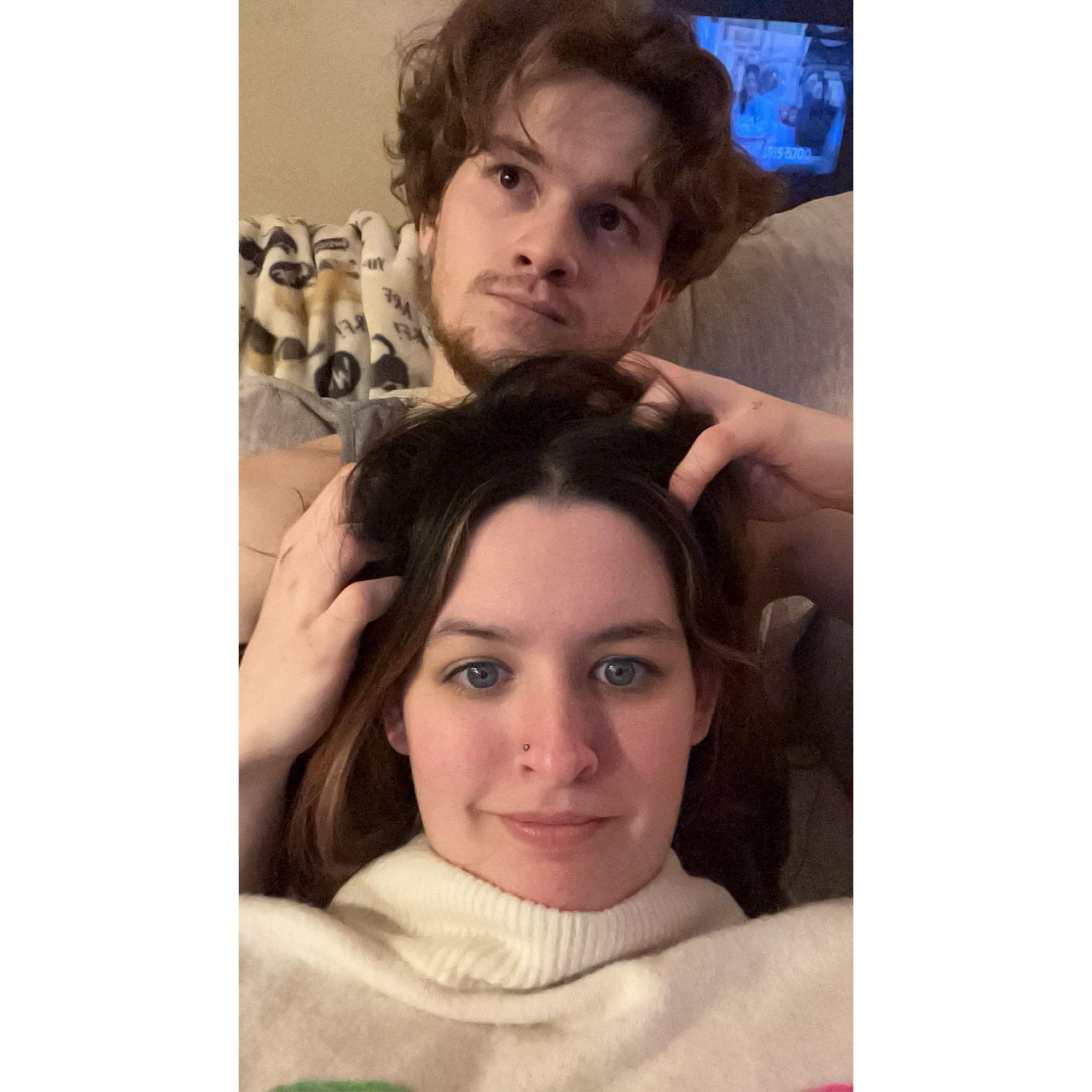 one of our very first pictures...we rarely got nice pictures