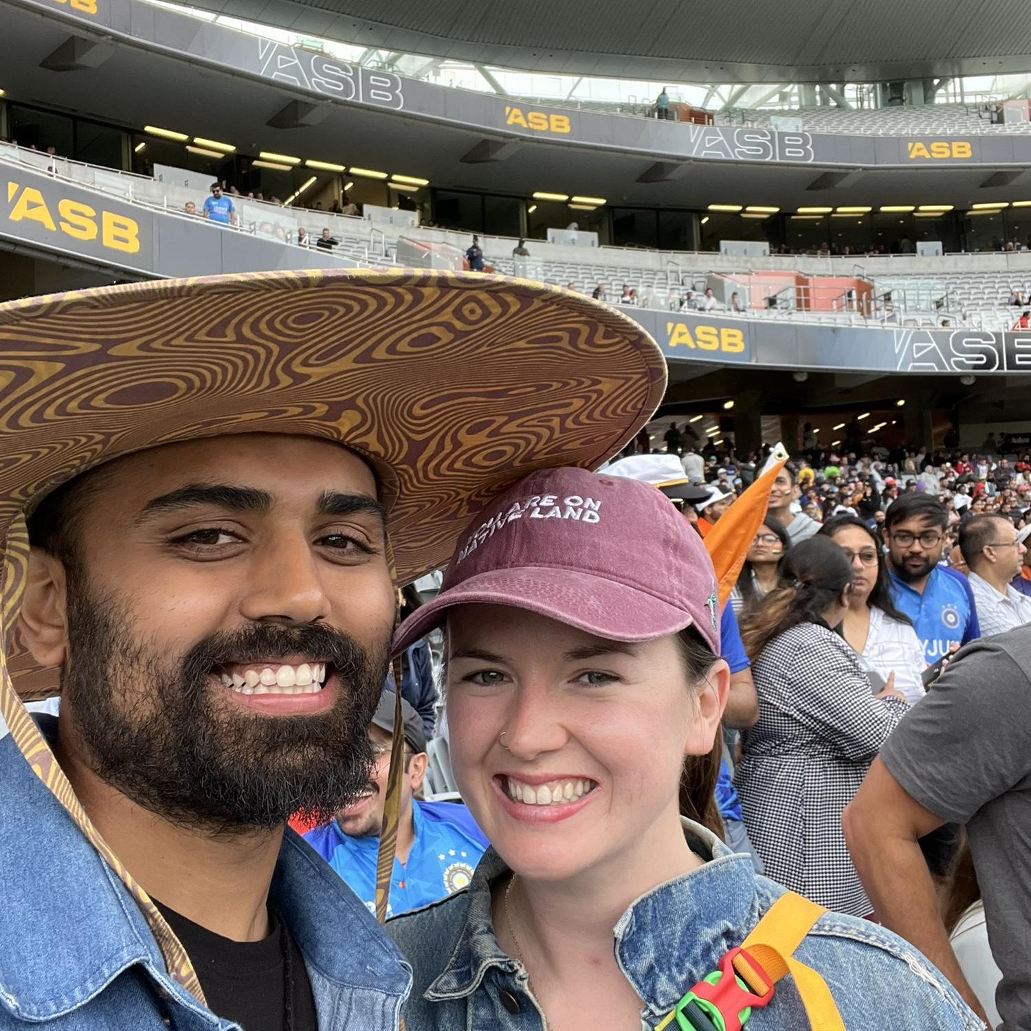 November 2022 - Auckland - India vs. the Kiwis! Electric 8 hours of cricket, sadly the home team won