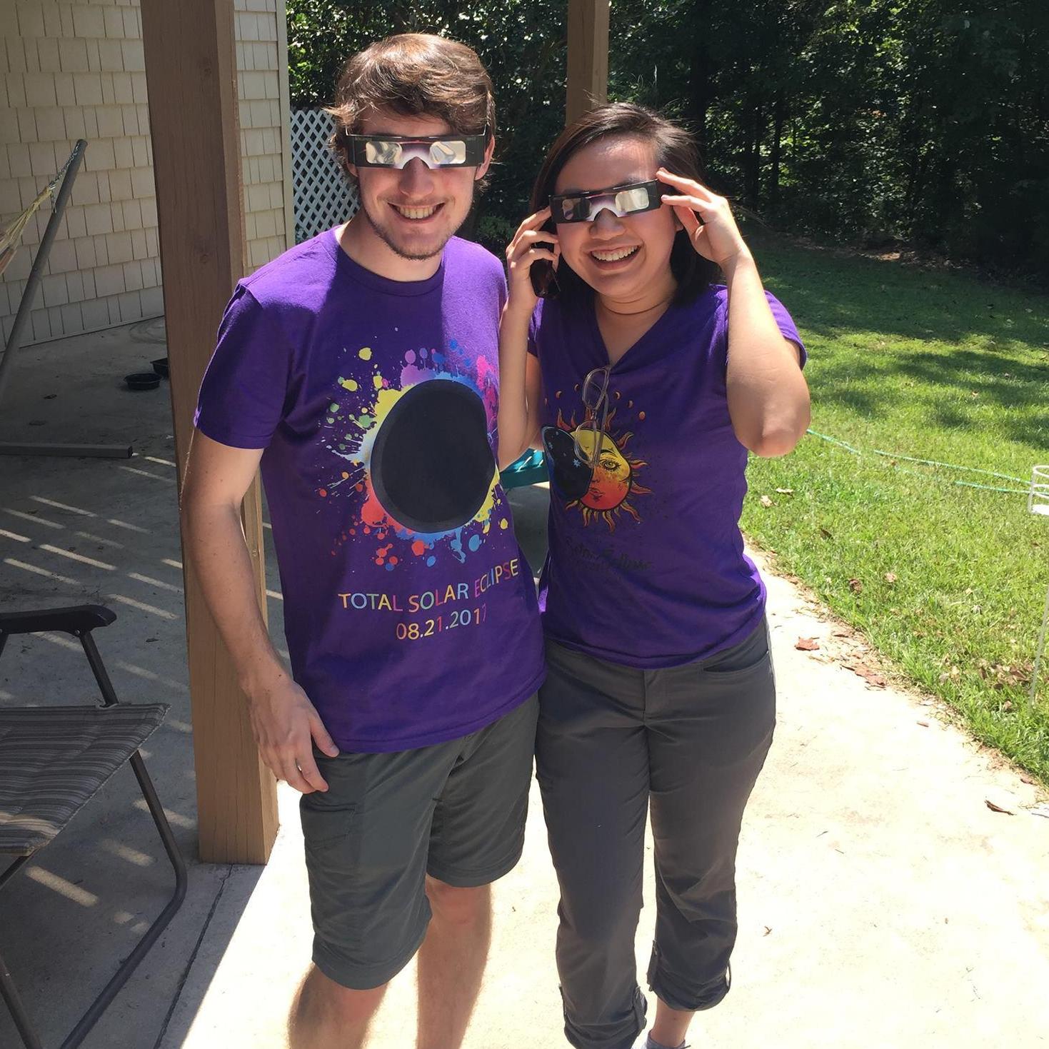 The 2017 solar eclipse! We can't wait for the next one in 2024 in Texas (Seneca, South Carolina)