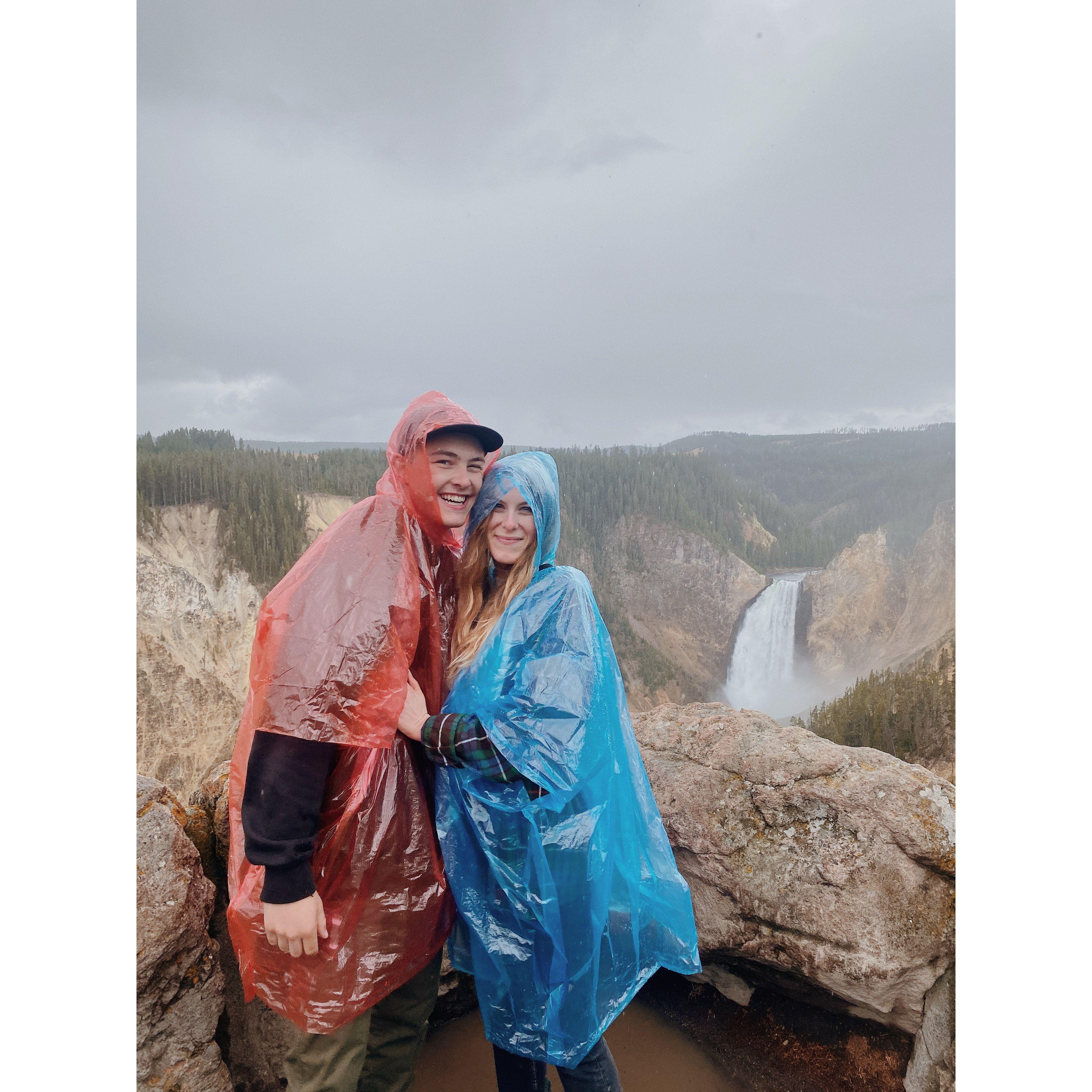 This exact location is where we would take some of our engagement photos almost exactly one year later!