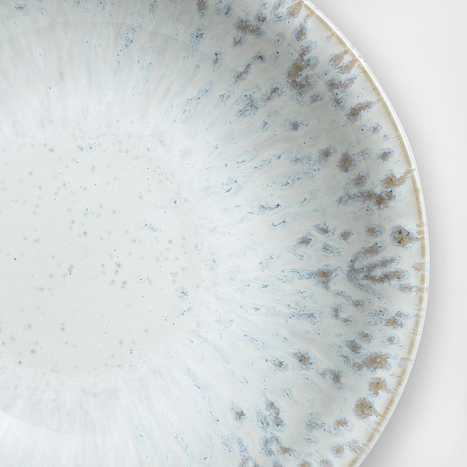 Kiln Coral Medium Shallow Bowl - Thumbnail 3