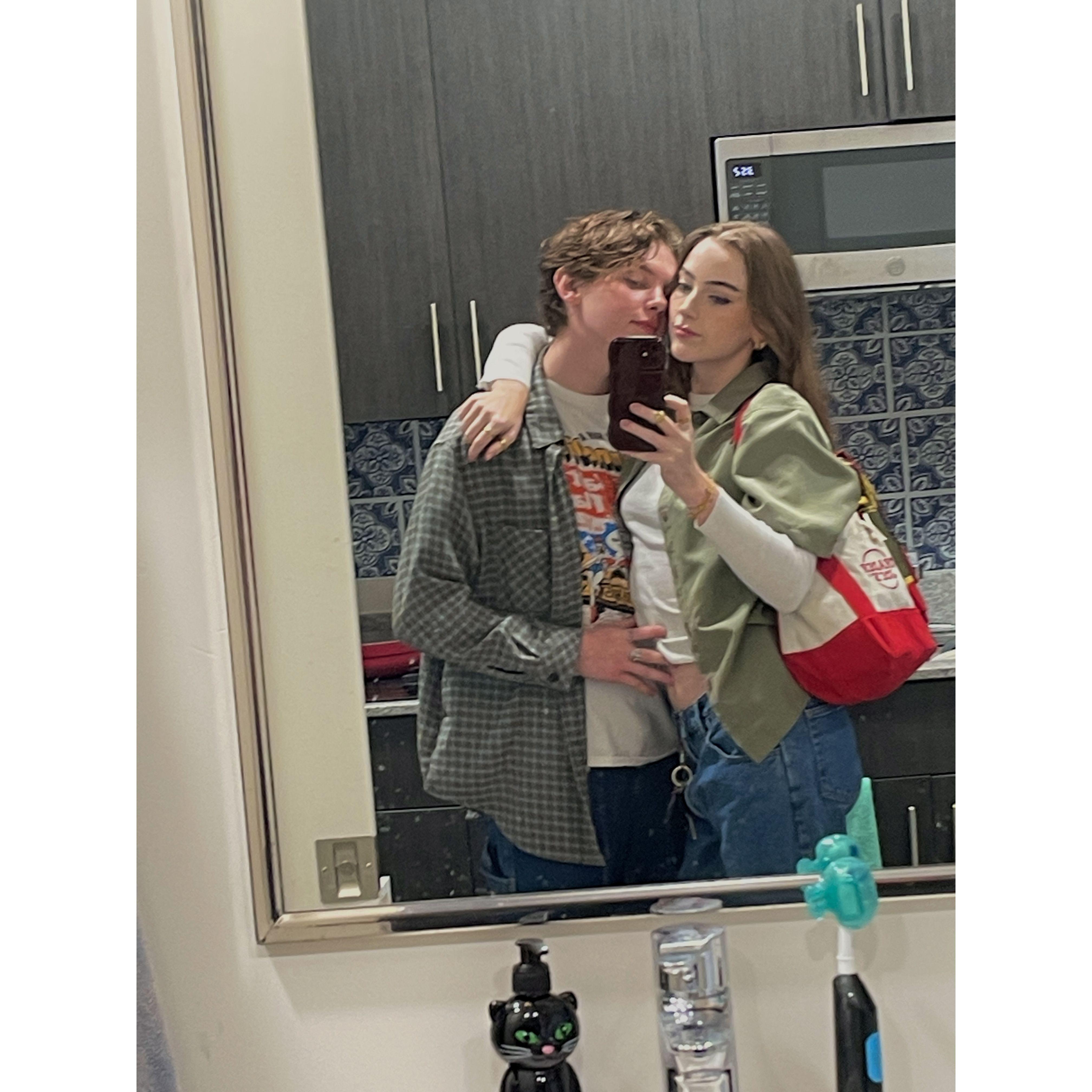 Around this time I was spending on average 4 days a week at Reed's. I would take the train from SLC to Orem in the morning and after work I'd take the train back up to spend the night with him again.