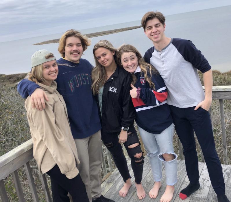 The beginning of quarantine in OBX