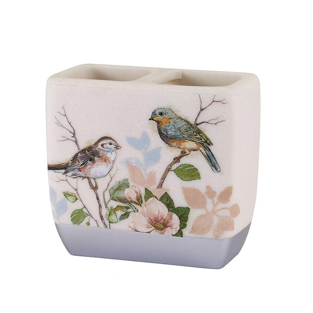 Avanti Linens Love Nest Collection, Toothbrush Holder, Multicolor