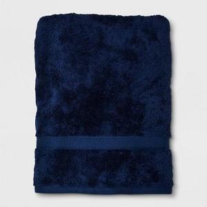 Perfectly Soft Solid Bath Towel Navy Blue - Opalhouse™