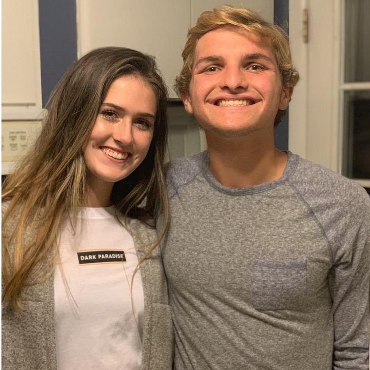This picture was taken the night I first met Luke's family!