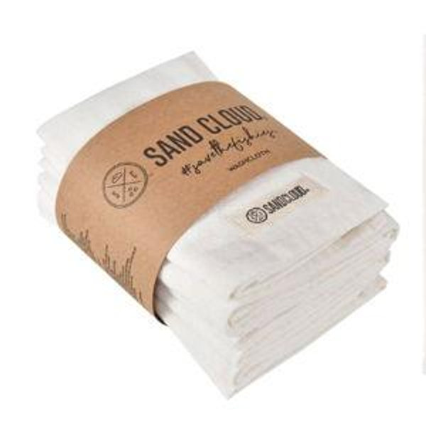 Terra Bath Washcloth Bundle - 6 Pack - Ivory