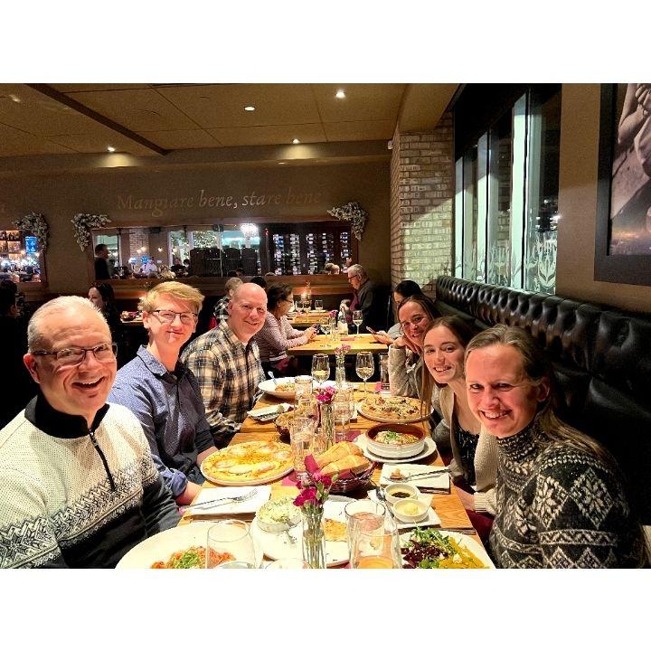 The night we got engaged!